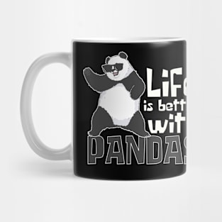 Life Is Better With Pandas Funny Mug